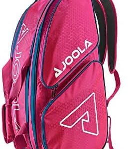 JOOLA Tour Elite Pro Pickleball Bag – Thermal Insulated Pockets Hold 4+ Paddles – Backpack & Duffle Bag for Paddles & Ac