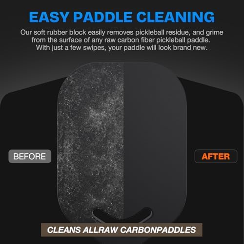 Carbon Fiber Pickleball Paddle, Increase Power for Ultimate Spin & Consistency | Premium Carbon Fiber Pickleball Paddle