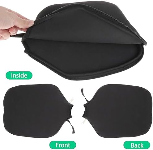 Pickleball Paddle Cover - Universal Case Size Fits Most Pickleball Paddles, Racket Sleeve Bag with Handle Strap, Great f