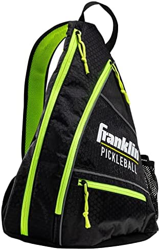 Franklin Sports Pickleball Bags - Sling Bag Backpack for Gear + Equipment - Perfect for Men + Women - Holds Paddles, Bal