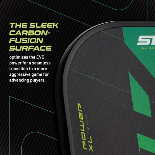 Selkirk Sport SLK Evo Next Gen Pickleball Paddle - G8 Power Carbon Fiber, SpinFlex+ Surface, Evo Power and Control | Se