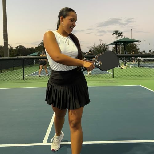 Pickleball Paddles Set of 2, Professional Carbon Fiber, Superior Control and Strong Power, USAPA Approved Pickleball Pad