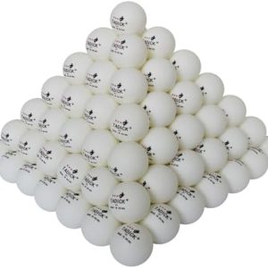 3-Star 140 Pack Practice Ping Pong Balls for Training, Table Tennis Players, Home and Gym Use, Durable and Bounce Back S