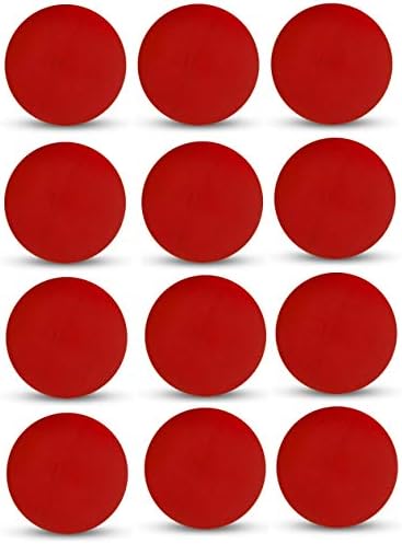 Ping Pong Balls Recreation Quality 1-Star 40mm Red 12-Pack