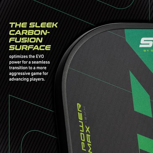 Selkirk Sport SLK Evo Next Gen Pickleball Paddle - G8 Power Carbon Fiber, SpinFlex+ Surface, Evo Power and Control | Se