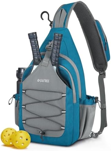 Pickleball Bag Crossbody Sling Bag Gifts for Men Women OEKO-TEX STANDARD 100 Pickleball Backpack