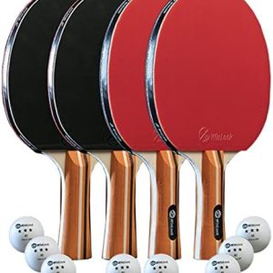 JP WinLook Portable Table Tennis Paddle Set for Indoor & Outdoor Games JP WinLook Premium Table Tennis Racket Player S