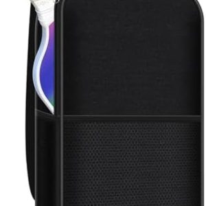 Pickleball Paddle Cover with Pocket Fits 2 Paddles & 4 Balls - Extra Storage Space Zipper Closure Waterproof Material