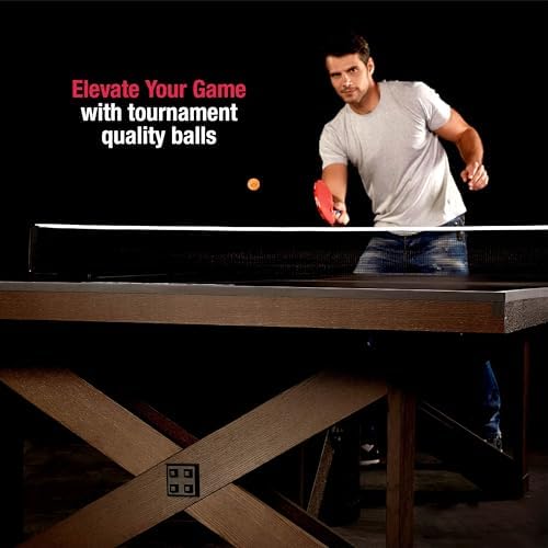 MD Sports Foldable Table Tennis Table for Family Game Rooms with Nets Included | MD Sports Multiple Styles Table Tennis