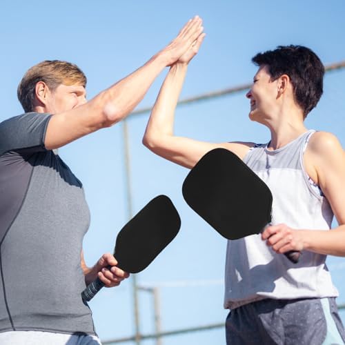 Pickleball Paddle Cover Universal Size Black Durable Neoprene Protection Pickleball Bag for Usapa Standard Users