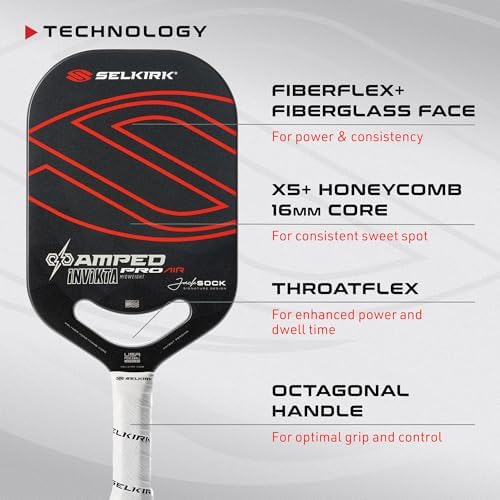 Selkirk Sport Amped Pickleball Paddles | Assembled in The USA | Unrivaled Precision & Control Selkirk Sport Amped Pro