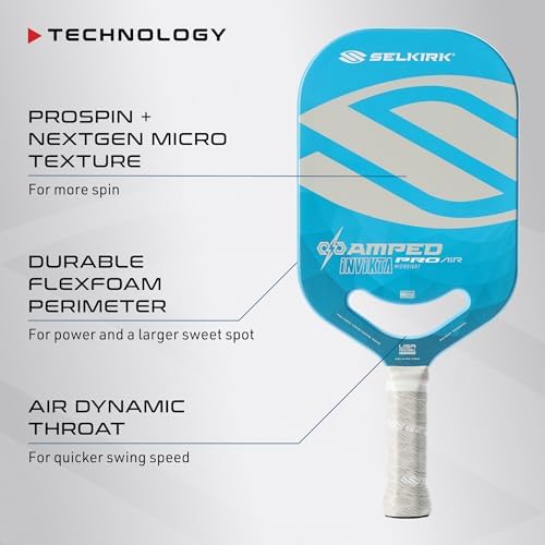Selkirk Sport Amped Pickleball Paddles | Assembled in The USA | Unrivaled Precision & Control Selkirk Sport Amped Pro