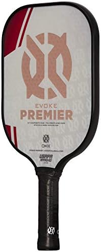 Onix Evoke Premier Professional Tournament Pickleball Paddle Composite Face Impact Paddle Shape for Elite Players in Tou