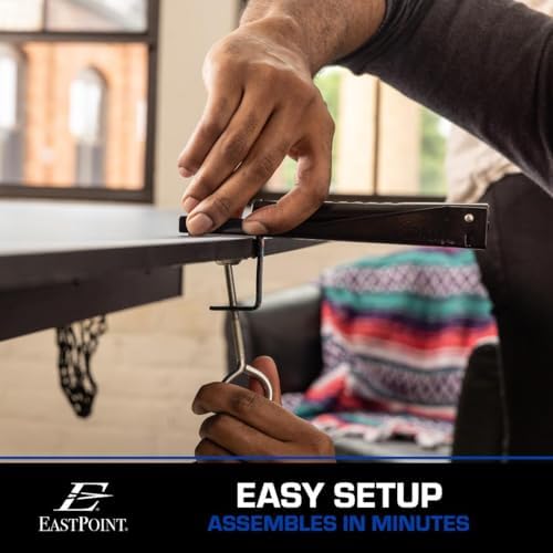 EastPoint Sports Ping Pong Conversion Top, Foldable Table Tennis Topper, Lightweight and Portable, Zero Assembly Require