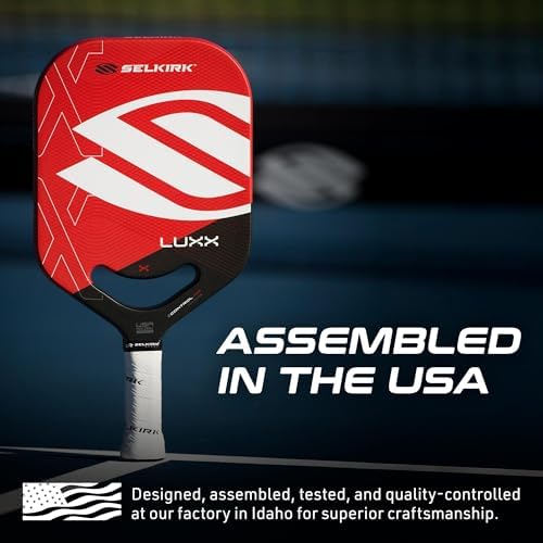 High Performance Selkirk Sport LUXX Control Pickleball Paddle for Ultimate Control and Power | Selkirk Sport LUXX Carbo