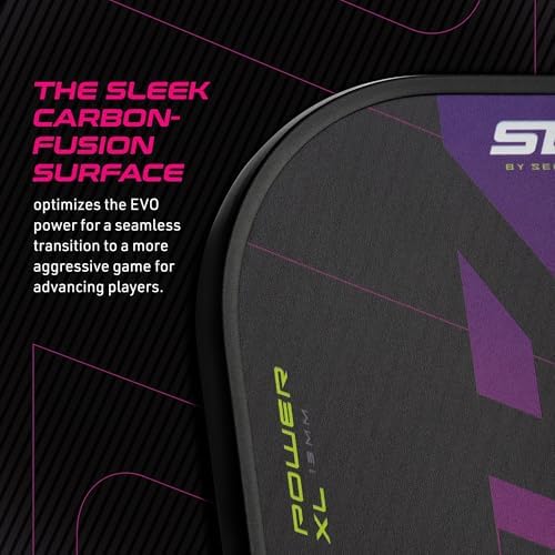 Selkirk Sport SLK Evo Next Gen Pickleball Paddle - G8 Power Carbon Fiber, SpinFlex+ Surface, Evo Power and Control | Se