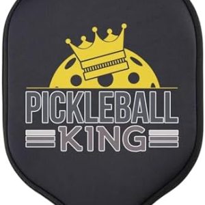 King Pickleball Paddle Cover Gifts for Men on Birthday and Christmas