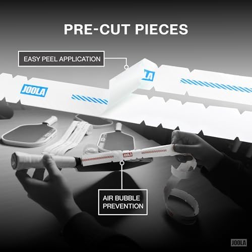 JOOLA Pro IV Pickleball Paddle Edge Tape - Protects Edge Guard & Covers Lead Tape - Fits All Brands & Most Thicknesses -