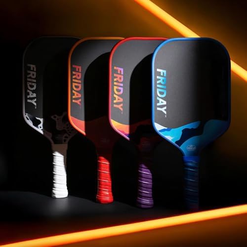 Friday Fever Paddle, Raw Carbon Fiber, Gen 3 Construction Friday Fever Paddle, USAP PBCoR .43 Certified, Dual-Edge Foa