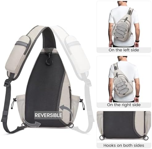 Pickleball Bag Crossbody Sling Bag Gifts for Men Women OEKO-TEX STANDARD 100 Pickleball Backpack