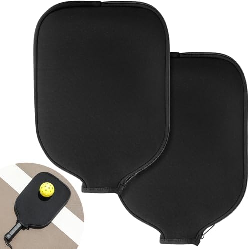 Pickleball Dink Ball Racket Neoprene Cover - Durable Protective Accessory | Universal Paddle Cover for Pickleball Dink