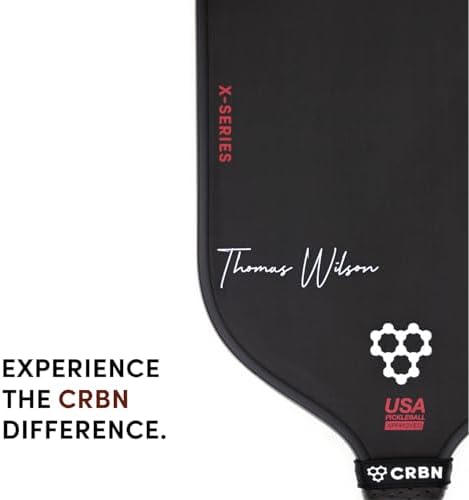 CRBN Pickleball X Series Power Paddle - Carbon Fiber Pickaxe for Enhanced Performance