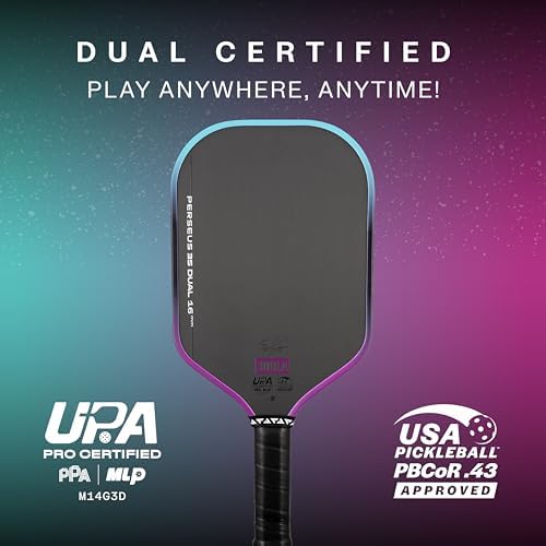 JOOLA 3S Pickleball Paddles – Raw Carbon Fiber Surface – UPA-A Certified – Ben Johns Perseus, Hyperion, Scorpeus & Magnu