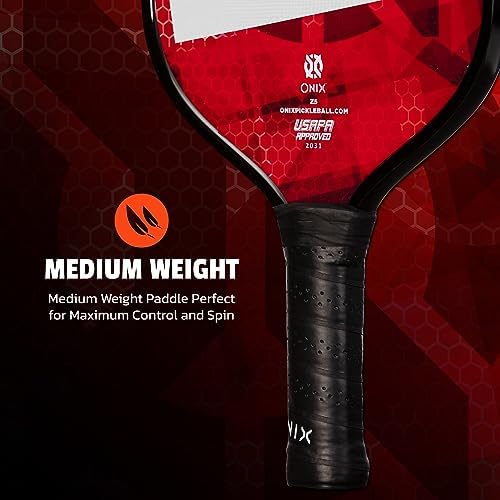 ONIX Graphite MOD Z5 Carbon Fiber Pickleball Paddle for Comfortable Play | ONIX Graphite MOD Z5 Carbon Fiber Pickleball