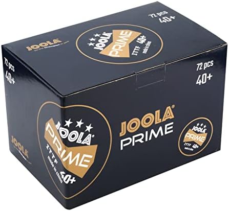 JOOLA Prime 3-Star ABS Table Tennis Balls for Competitive Players - High-Bounce Indoor Matches | JOOLA Prime 3-Star ABS