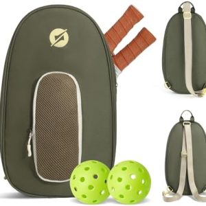 Women's Quilted Crossbody Pickleball Bag for Pickleball Paddle Storage | Pickleball Backpack for Women Sleek Quilted De