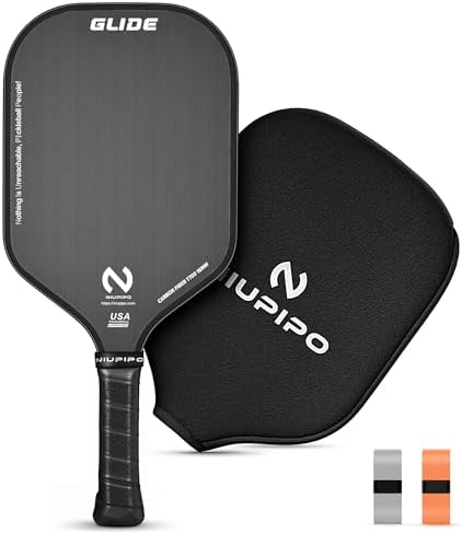 USAPA Approved Graphite Carbon Fiber Pickleball Paddles Set of 4 for Men Women, Polypropylene Honeycomb Core, Cushion |7