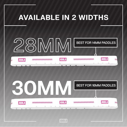 JOOLA Pro IV Pickleball Paddle Edge Tape - Protects Edge Guard & Covers Lead Tape - Fits All Brands & Most Thicknesses -