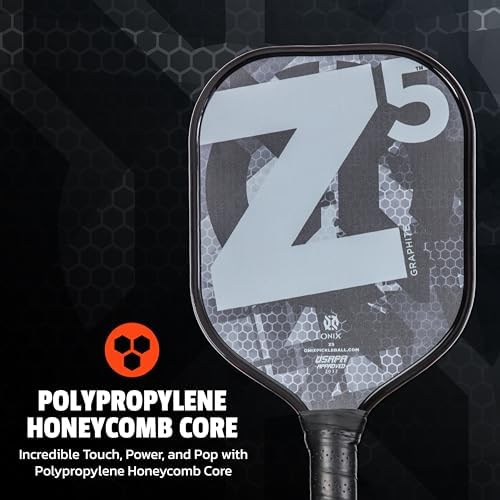 ONIX Graphite MOD Z5 Carbon Fiber Pickleball Paddle for Comfortable Play | ONIX Graphite MOD Z5 Carbon Fiber Pickleball