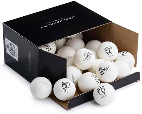 Killerspin 4-Star Ping Pong Balls for Tournament Play | ITTF Quality 40mm Competition Ping Pong Balls | Championship Qu