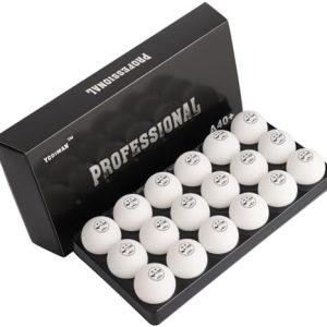 PRO Seamless Spin Ping Pong Balls High-Performance A40+ Training Balls White Ultimate Durability Indoor Outdoor