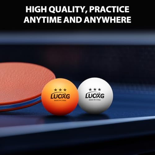 Ping Pong Balls 20 Pack 3 Star Table Tennis Balls Beginner Professional Orange White