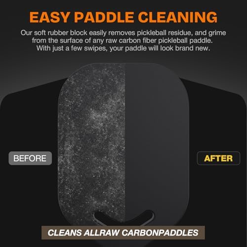 Carbon Fiber Pickleball Paddle, Increase Power for Ultimate Spin & Consistency | Premium Carbon Fiber Pickleball Paddle