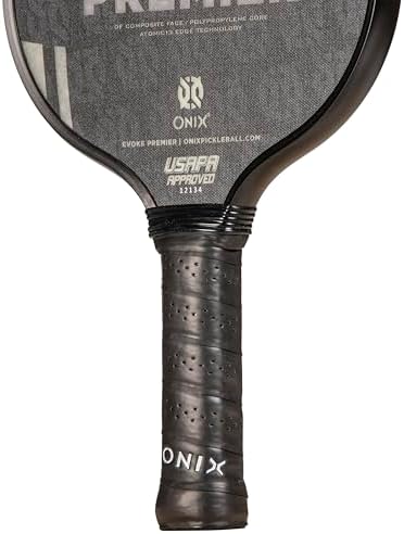 Onix Evoke Premier Professional Tournament Pickleball Paddle Composite Face Impact Paddle Shape for Elite Players in Tou