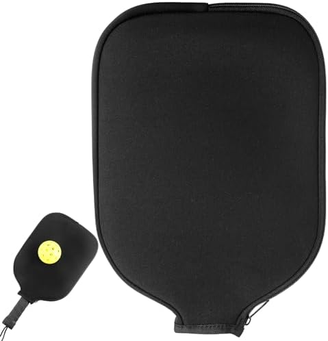 Pickleball Dink Ball Racket Neoprene Cover - Durable Protective Accessory | Universal Paddle Cover for Pickleball Dink