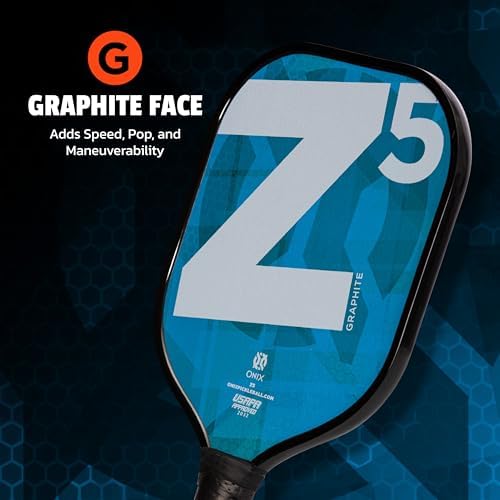 ONIX Graphite MOD Z5 Carbon Fiber Pickleball Paddle for Comfortable Play | ONIX Graphite MOD Z5 Carbon Fiber Pickleball