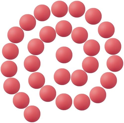 30 Pack 40mm Plastic Ping Pong Balls for Carnival Games Party Outdoor Decoration Handmade DIY Pet