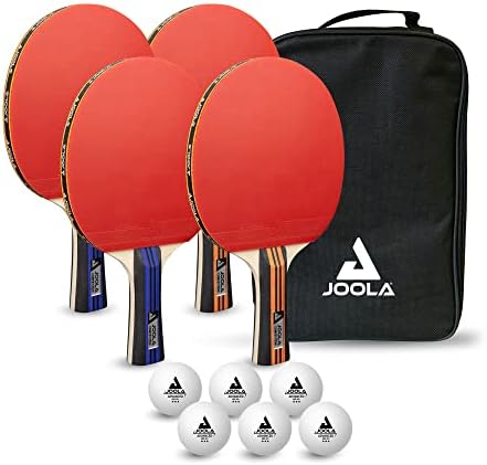 JOOLA Professional Table Tennis Paddles - High-Quality Training, Indoor and Outdoor Compatible JOOLA 6 Advanced Training