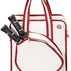 Pickleball Bag Stylish Canvas Tote Bag Adjustable Strap Women Men Gift Uses