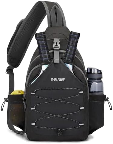 Pickleball Bag Crossbody Sling Bag Gifts for Men Women OEKO-TEX STANDARD 100 Pickleball Backpack