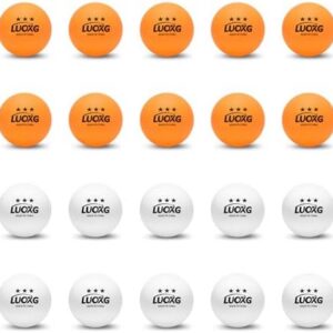 Ping Pong Balls 20 Pack 3 Star Table Tennis Balls Beginner Professional Orange White