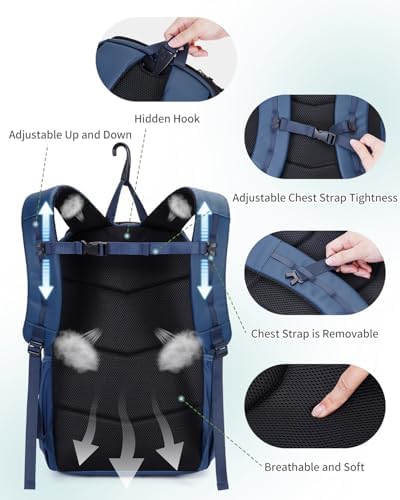 Pickleball Bag Sports Pickleball Backpack with Shoe Compartment Large Men Women Patent Pending