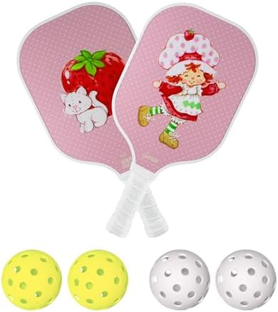 Sonix USAPA Approved Pickleball Paddles Set of 2 for Adults | Fiberglass Surface Pickleball Set with 2 Rackets, 4 Balls,