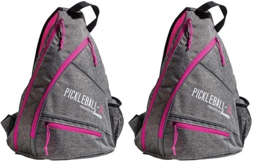 Franklin Sports Pickleball Bags - Sling Bag Backpack for Gear + Equipment - Perfect for Men + Women - Holds Paddles, Bal