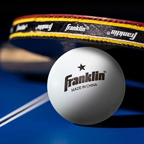 Franklin Sports Ping Pong Balls Official Size Weight White 40mm Table Tennis Durable High Performance 12 Count Pack of 1