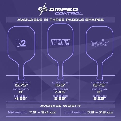 Selkirk Sport Amped Pickleball Paddles | Assembled in The USA | Unrivaled Precision & Control Selkirk Sport Amped Pro